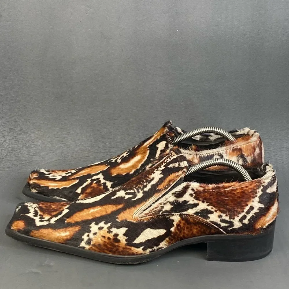 Vero Cuoio New Collection Italian made Origina Cowhide  slip on shoes mens 8(41)